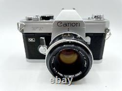 Canon FT QL 35mm Film Camera With 50mm f/1.8 Lens Very Good