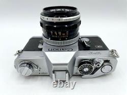 Canon FT QL 35mm Film Camera With 50mm f/1.8 Lens Very Good