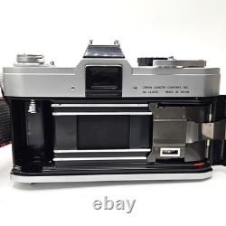 Canon FT QL 35mm SLR Film Camera with 50mm FL Lens- Tested & Working