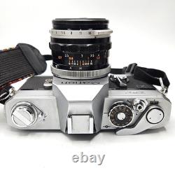 Canon FT QL 35mm SLR Film Camera with 50mm FL Lens- Tested & Working