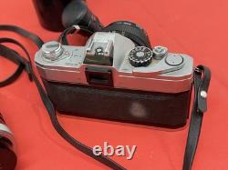 Canon FTb 35mm SLR Film Camera with FD 50mm f1.8 + 100-200mm Lens Kit