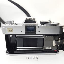 Canon FTb QL 35mm SLR Film Camera with 50mm f/1.8 FD Lens- Tested & Working