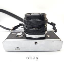 Canon FTb QL 35mm SLR Film Camera with 50mm f/1.8 FD Lens- Tested & Working