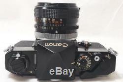Canon F-1 SLR 35mm Film Camera /FD 50mm F1.4 S. S. C. Lens FULLY WORKSFrom Japan