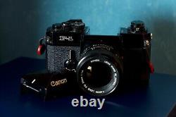 Canon F-1 SLR Film Camera Body Only, Meter is not working, (Lens not included)