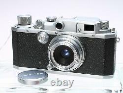 Canon Iib 35mm Film Rangefinder Camera Ltm #34636 + Serenar 28mm F/3.5 Lens Mioj