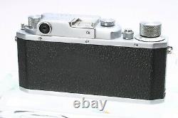 Canon Iib 35mm Film Rangefinder Camera Ltm #34636 + Serenar 28mm F/3.5 Lens Mioj