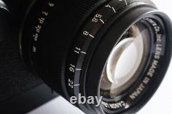 Canon L3 35mm film camera (black) & 50mm f1.8 lens (black) repaint by Shueido