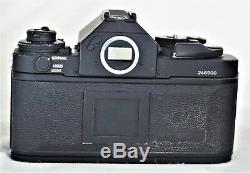 Canon New F-1 35mm SLR Film Camera No. 246900 w FD 50mm f/1.4 Lens