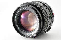 Canon New F-1 AE 35mm Film Camera NFD 50mm f1.4 Lens JAPAN Very Good #196