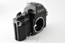 Canon New F-1 AE 35mm Film Camera NFD 50mm f1.4 Lens JAPAN Very Good #196