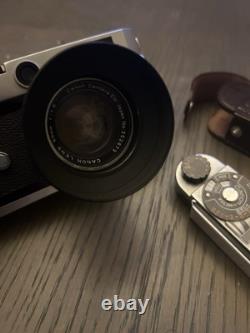 Canon P 35mm Rangefinder Film Camera with 50mm F1.8 Lens and Light meter