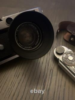 Canon P 35mm Rangefinder Film Camera with 50mm F1.8 Lens and Light meter