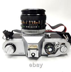Canon TX 35mm SLR Film Camera with Canon 50mm f/1.8 Prime Lens- Tested & Working