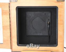 Century 8 x 10 Wooden Studio View Camera, 300mm Lens, 8x10 & 5x7 Film Holder