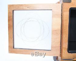 Century 8 x 10 Wooden Studio View Camera, 300mm Lens, 8x10 & 5x7 Film Holder