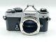Chrome Nikon FE SLR film camera body only, lens is not included Very Good