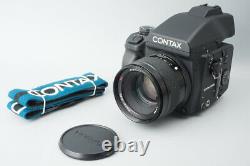 Contax 645 Medium Format Film Camera with Zeiss 80mm f2 Lens + MF-1 Viewfinder