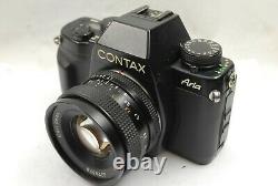 Contax Aria 35mm SLR, with 50mm f. 7 T Planar lens. Nice Example, Fully Tested