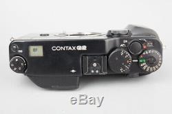 Contax G2 35mm Rangefinder Film Camera + Carl Zeiss Planar 45mm f/2 Lens Black