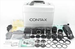 Contax G2 Black + 28mm + 45mm + 90mm + 35-70mm + 35mm lenses TLA 200 (5130-K196)
