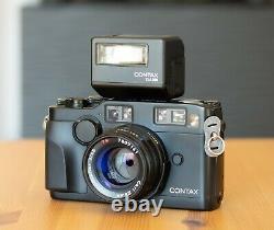Contax G2 Black + 28mm 45mm 90mm Lens + TLA200 +