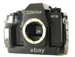 Contax RTS III Black 35mm SLR Film Camera Body Only Made in Japan Tested Working