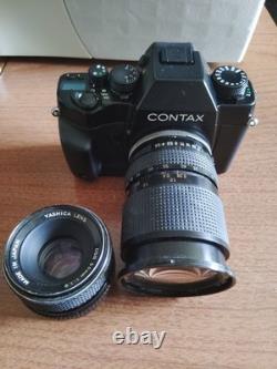 Contax RX 35mm SLR Film Camera With 2 Lens
