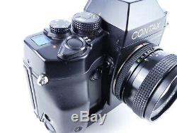 Contax Rts III 35mm Film Manual Slr Camera + 50mm F1.7 Zeiss Planar Lens As-is