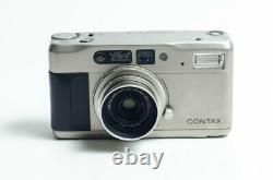 Contax TVS film camera with Carl Zeiss Vario-Sonnar 3.5-6.5 28-56 lens. TESTED
