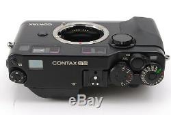 DEAD STOCK! UNUSED CONTAX G2 BLACK FILM CAMERA With 28mm, 45mm, 90mm Lens TLA 200
