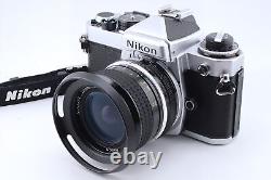 Dress-Up Metal Hood N MINT Nikon FE Film Camera + Ai 28mm F3.5 Lens From JAPAN