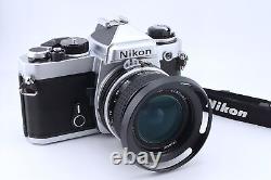 Dress-Up Metal Hood N MINT Nikon FE Film Camera + Ai 28mm F3.5 Lens From JAPAN