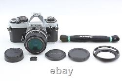 Dress-Up Metal Hood N MINT Nikon FE Film Camera + Ai 28mm F3.5 Lens From JAPAN
