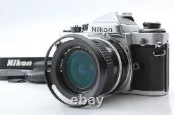 Dress-Up Metal Hood N MINT Nikon FE Film Camera + Ai 28mm F3.5 Lens From JAPAN
