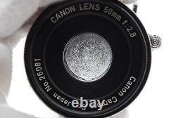 EXCELLENT Canon L3 Rangefinder Film Camera with50mm F2.8 Lens from Japan #ABGC