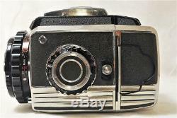 EXCELLENT+++ Zenza Bronica S2 6X6 Film Camera withP 75m F2.8 Lens Fully Works
