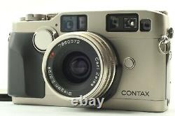 EXC+3Contax G2 35mm Film Camera + Biogon 28mm f/2.8 Lens from JAPAN #764