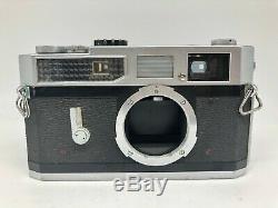 EXC+3 Canon 7 Rangefinder Film camera + Lens 50mm f/1.4 L39 From JAPAN