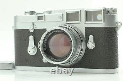 EXC+4 Leica M3 Single Stroke Rangefinder 35mm +Summicron 50mm f/2 lens Japan