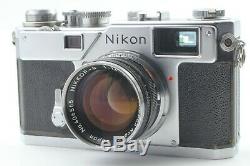 EXC+4 Nikon S3 Rangefinder Film Camera with 5cm 50mm f1.4 S Lens From JAPAN 1812