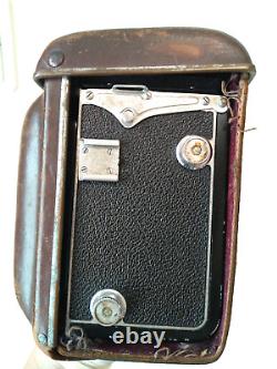 EXC+4 withCase Yashica-D TLR Film Camera Black Yashikor 80mm F3.5 Lens JAPAN