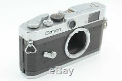 EXC+5Canon P Rangefinder film camera + 50mm f/1.8 Lens L39 from Japan 453