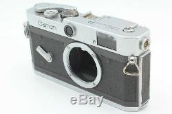 EXC+5Canon P Rangefinder film camera + 50mm f/1.8 Lens L39 from Japan 453