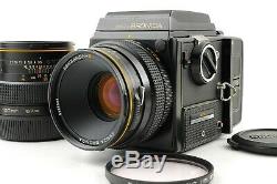 EXC+5 BRONICA SQ Waist Level + ZENZANON-S 80mm f2.8 150mm f3.5 Lens from Japan