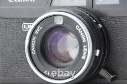 EXC+5 CANON Canonet QL17 Black Film Camera Rangefinder 40mm f/1.7 Lens