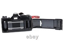 EXC+5 Canon AE-1 Black 35mm Film Camera SLR FD 50mm f/1.8 SC S. C Lens JAPAN