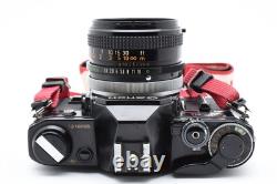 EXC+5 Canon AE-1 Black 35mm Film Camera SLR FD 50mm f/1.8 SC S. C Lens JAPAN