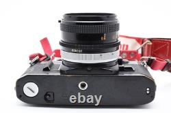 EXC+5 Canon AE-1 Black 35mm Film Camera SLR FD 50mm f/1.8 SC S. C Lens JAPAN