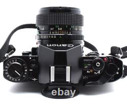 EXC+5? Canon A-1 35mm SLR Film Camera New FD NFD 50mm F/1.4 Lens From JAPAN
